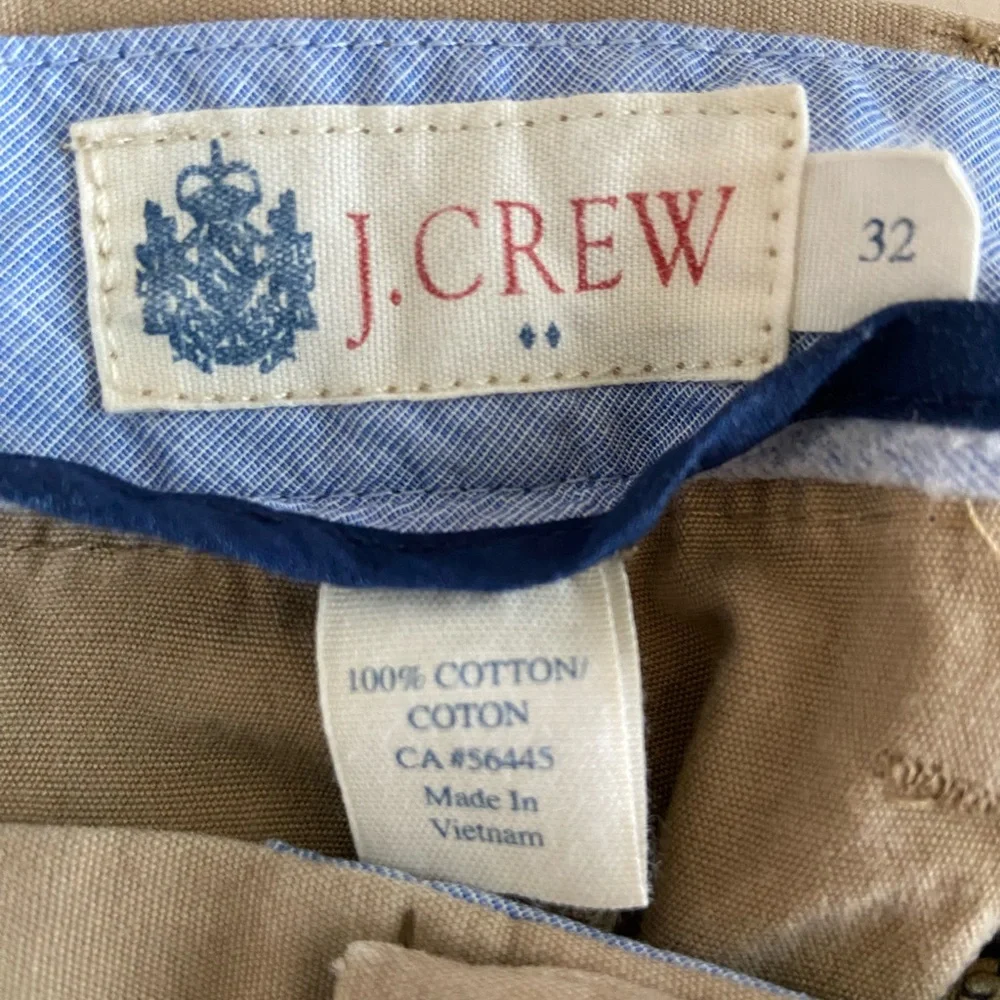 J. Crew Men's Brown Flat Front Shorts
